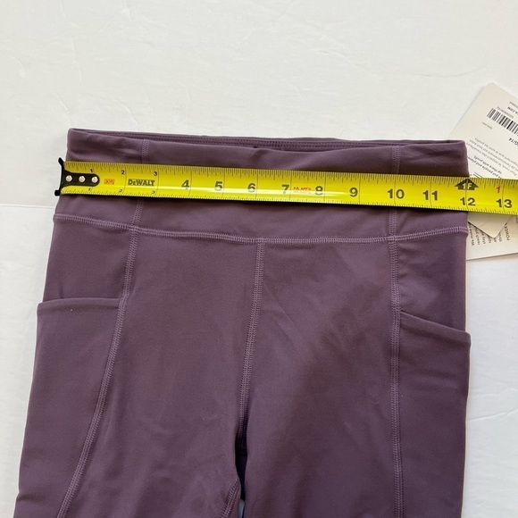 Athleta Girls High Rise Stash Your Treasures XL 14 New with tags Purple - Picture 8 of 8
